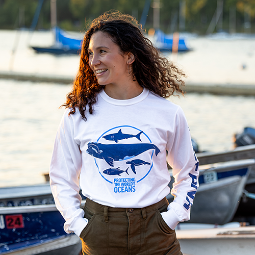 Oceana Long Sleeve T-Shirt – Oceana Marine Wildlife Adoption and