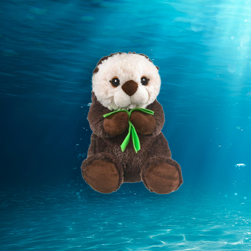 Sea otter plush on sale