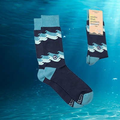 Conscious Step x Oceana socks