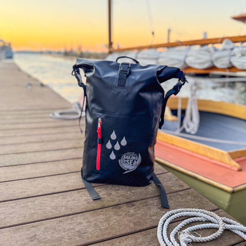 Sailors for the Sea Waterproof Backpack