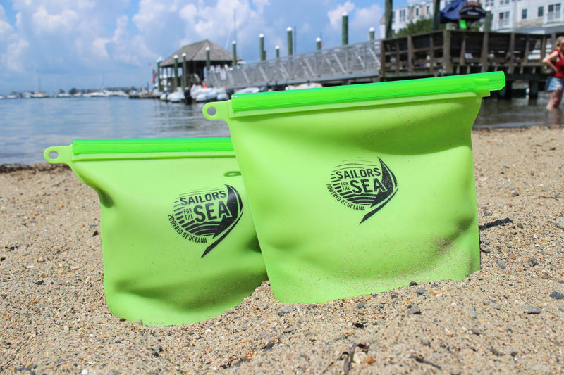 Sailors for the Sea Reusable Silicone Bags