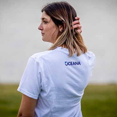 Oceana White #StandForOceans T-Shirt