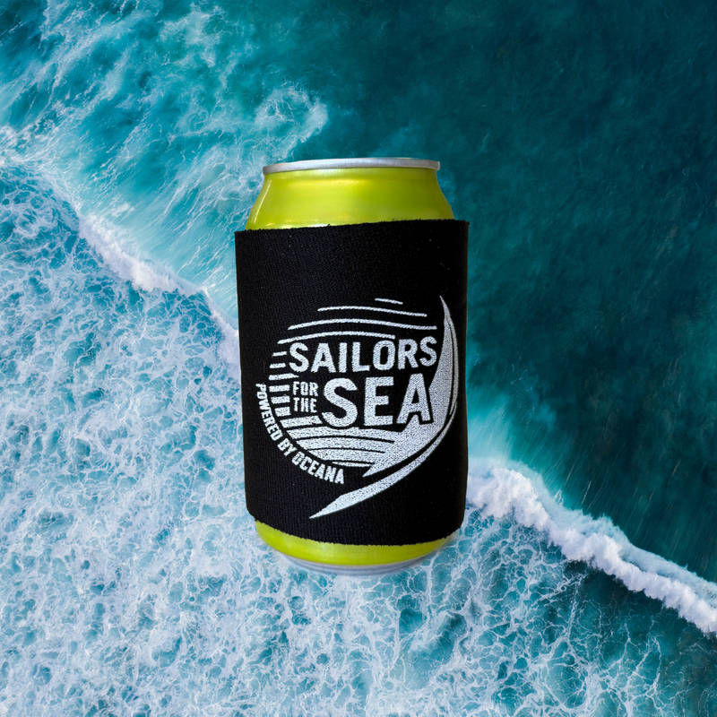 Sailors for the Sea Upcycled Koozie
