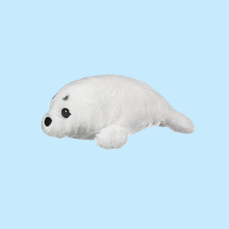 Harp Seal Pup Plush Adoption