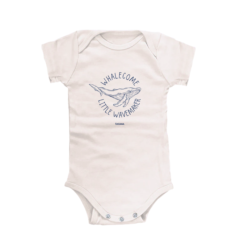 Whalecome Little Wavemaker Onesie