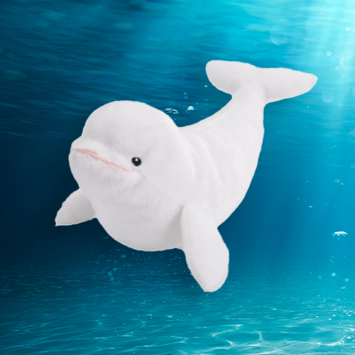 Large Beluga Whale Plush Adoption