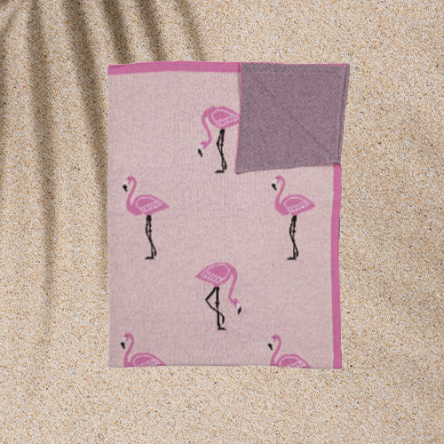 Flamingo Throw Blanket