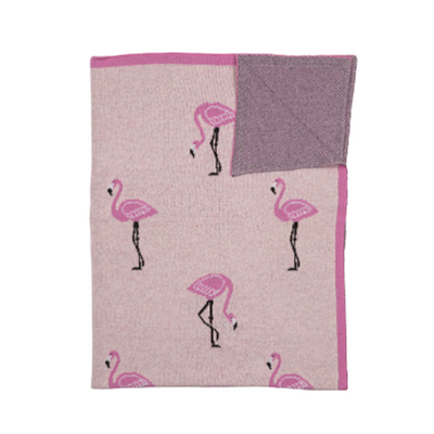 Flamingo Throw Blanket