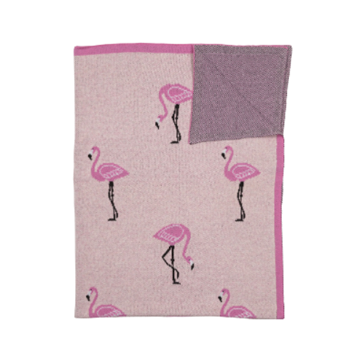 Flamingo Throw Blanket