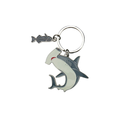 Hammerhead Shark Keyring