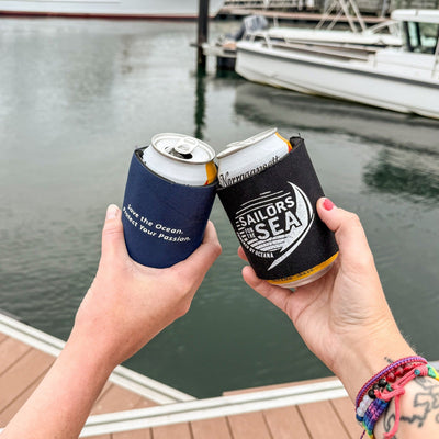 Sailors for the Sea Upcycled Koozie