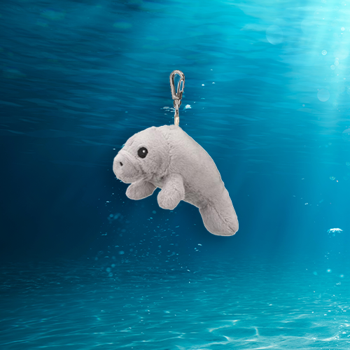 West Indian Manatee Keychain Adoption