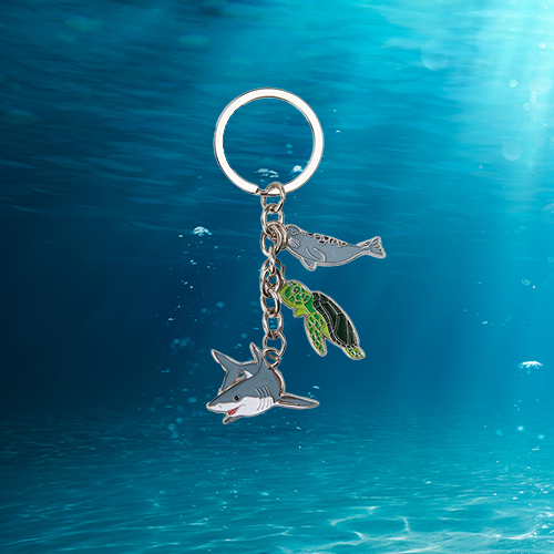 Ocean Animals Keyring