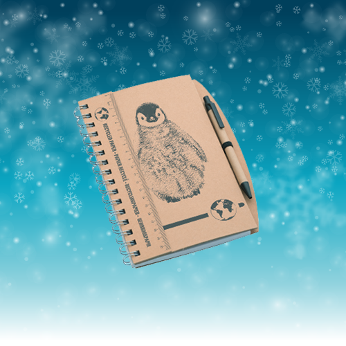 Emperor Penguin Chick Notebook