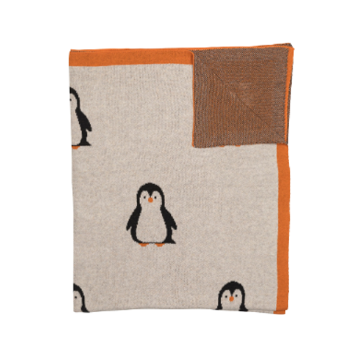 Penguin Throw Blanket