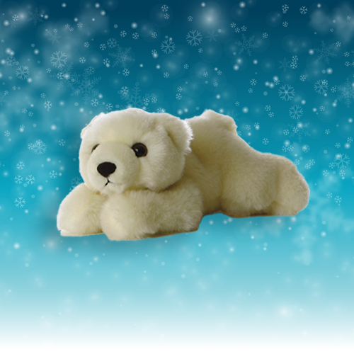 Mini Polar Bear Plush Adoption