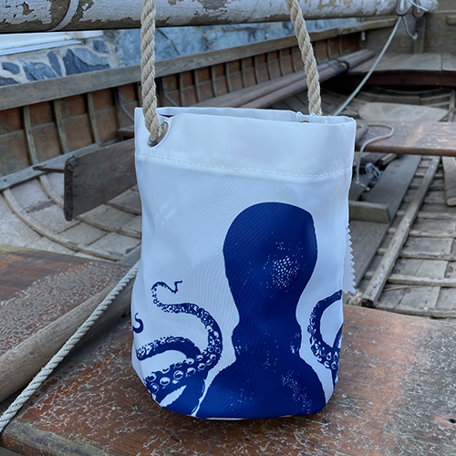 Sailors for the Sea x Sea Bags bucket bag
