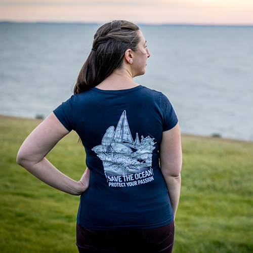 Sailors for the Sea T-shirt – Women’s