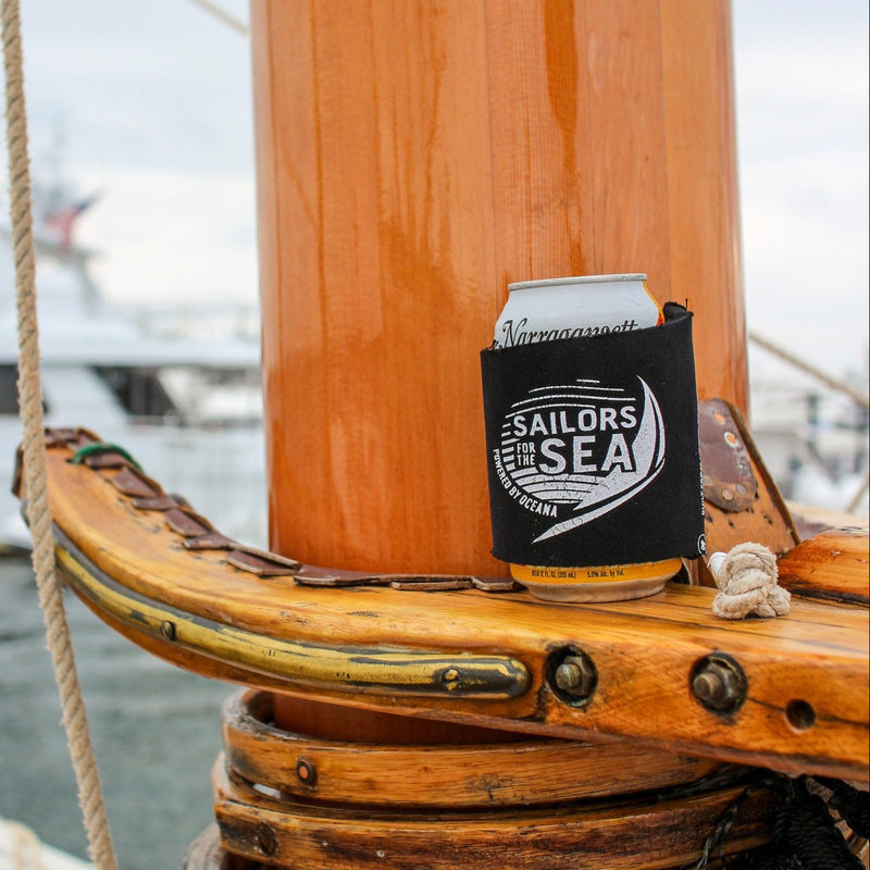 Sailors for the Sea Upcycled Koozie